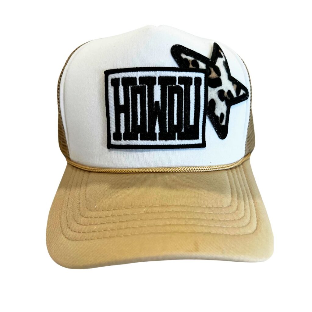 H13 Custom Hat with Embroidered Patches