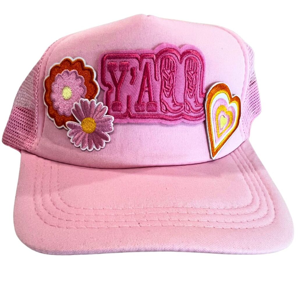 H22 Custom Hat with Embroidered Patches