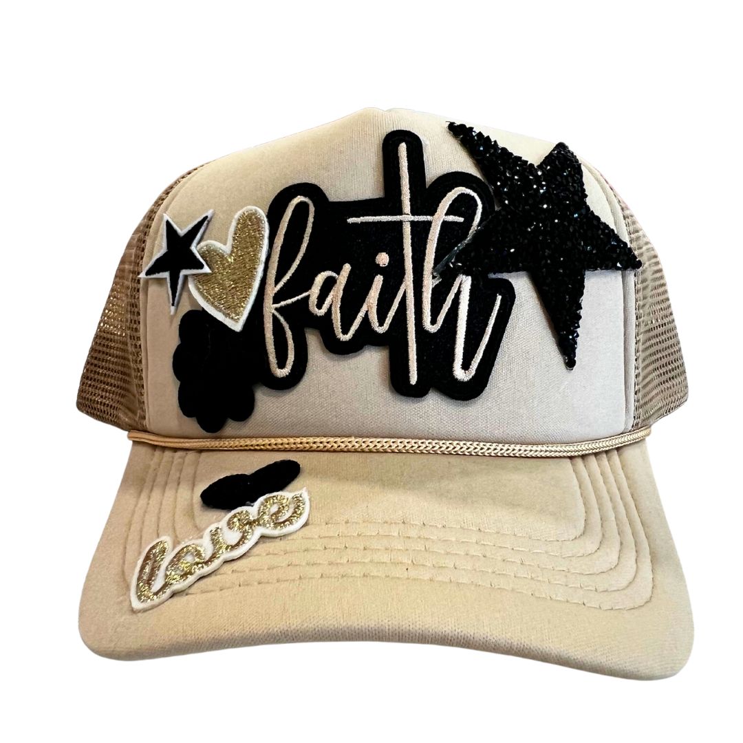 H3 Custom Hat with Embroidered Patches