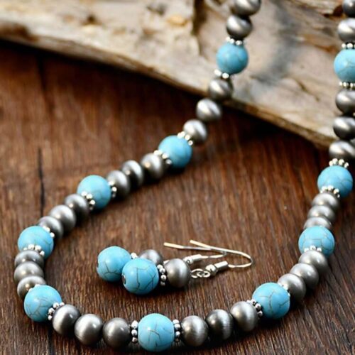 Navasota Necklace and Earrings
