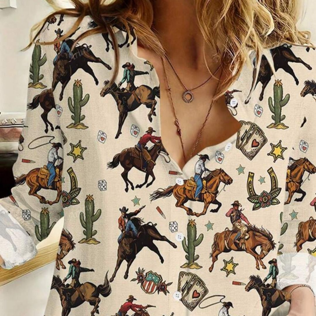 Rope and Ride Button Down