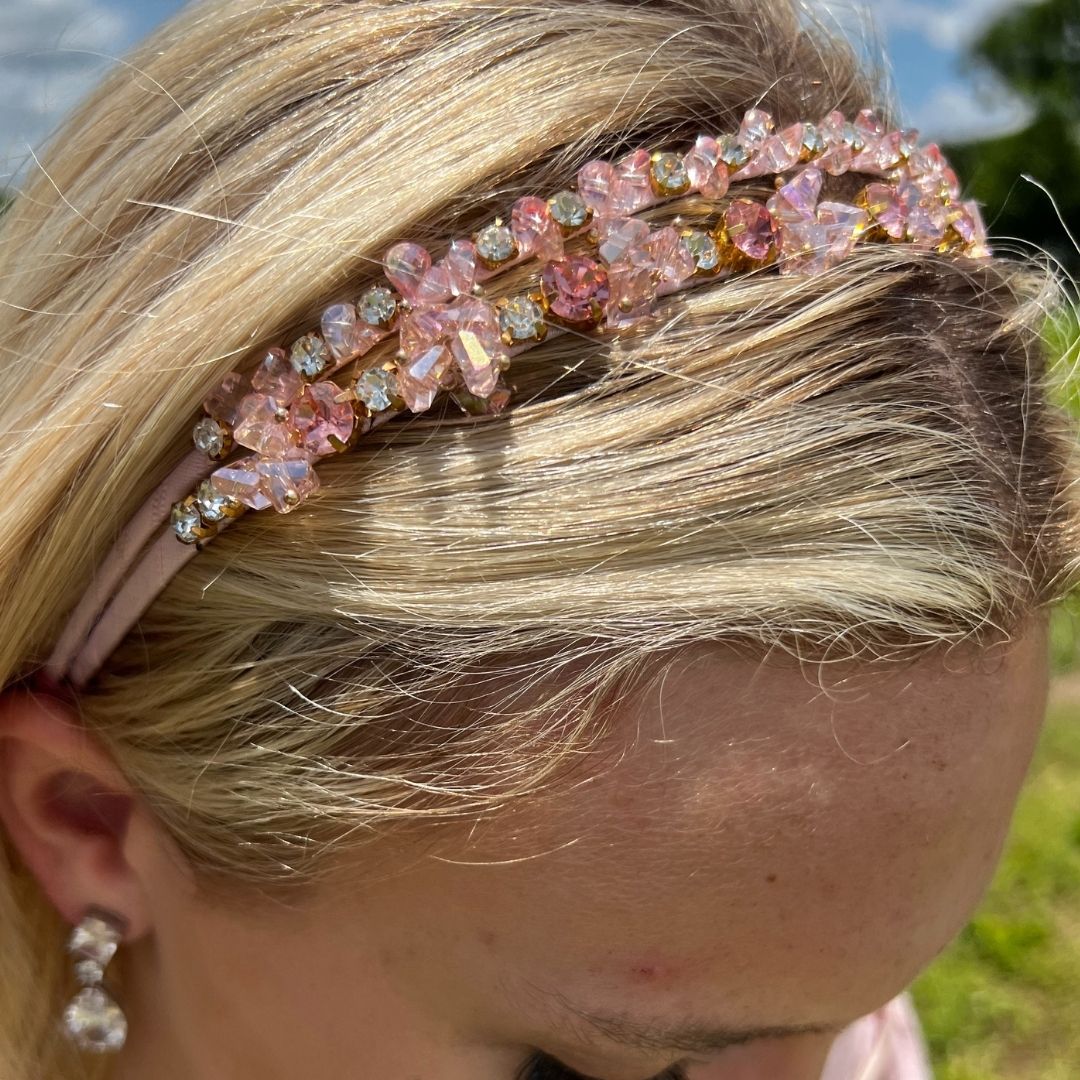 Rock Candy Hair Tiara - Pink
