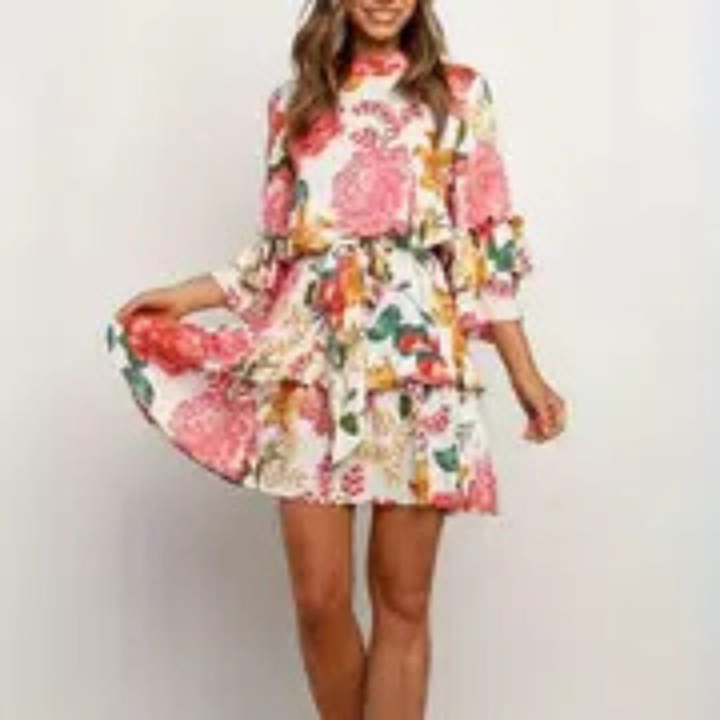 Fall Arrangement Dress