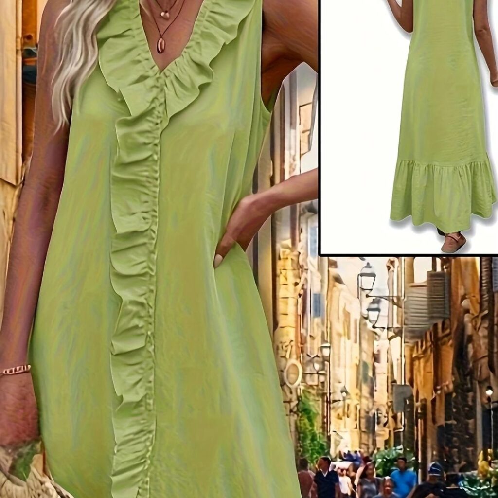 verde girl dress