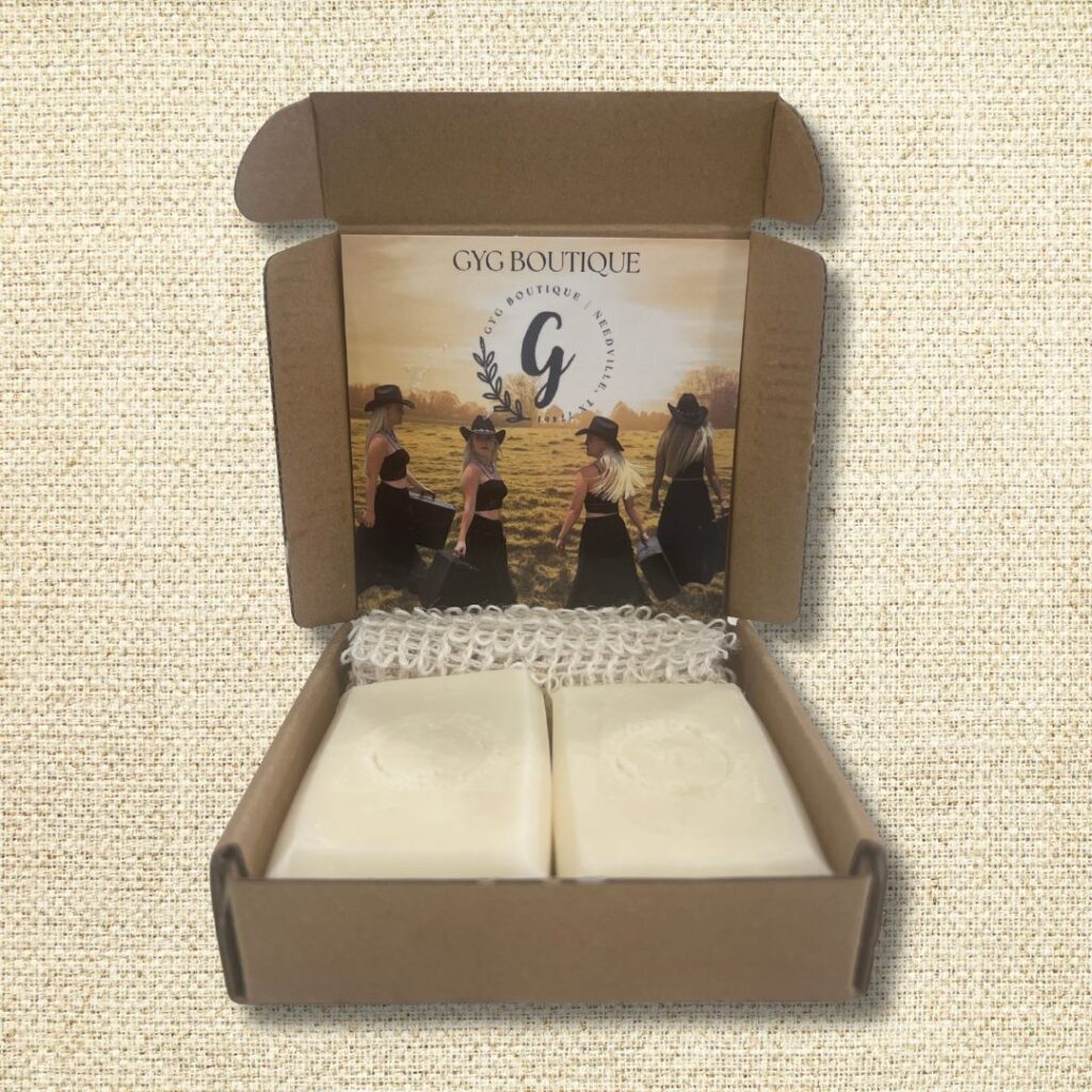 Peppermint Oatmeal Goat Milk Soap Gift Box