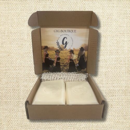 Peppermint Oatmeal Goat Milk Soap Gift Box